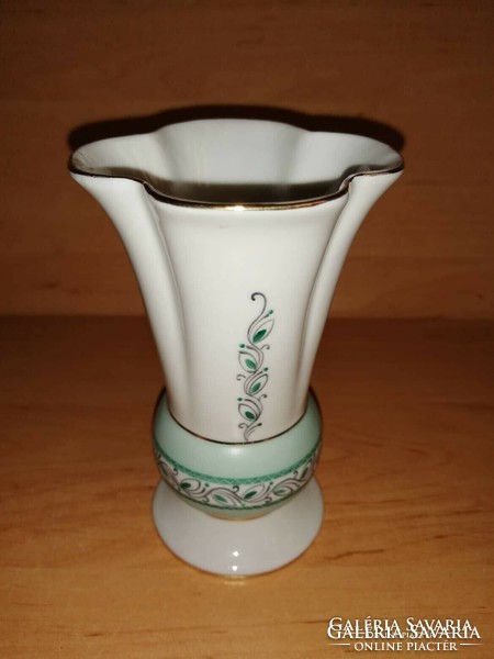 Aquincum kézifestésű porcelán váza 12 cm (9/K)