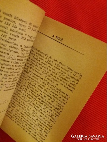 1957.Dr. Widder Lajos: Az ultitól a bridzsig SZÓRAKOZTATÓ KÁRTYAJÁTÉKOK Sport Lap