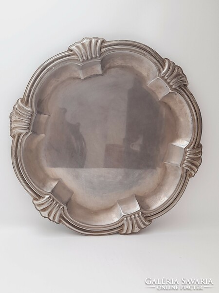 Silver-plated tray, 29 cm