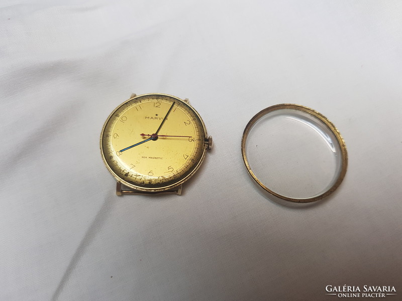 Antique, old Marvin 14k gold watch