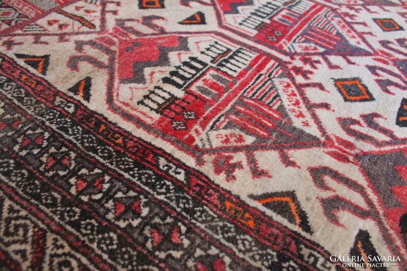 Antique Afghan rug