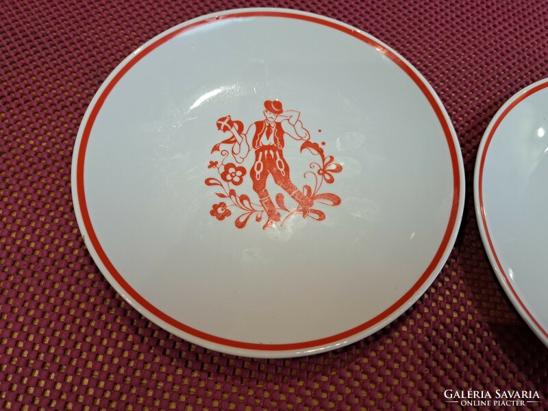 Pair of Zsolnay wall plates