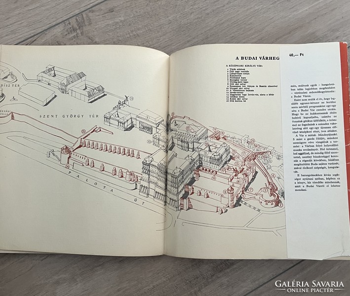 A budai vár - Pannónia képeskönyv