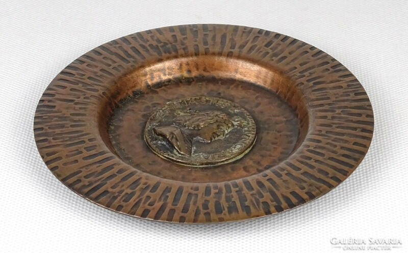 1O832 mathias rex marked bronze copy decorative bowl 12.7 Cm