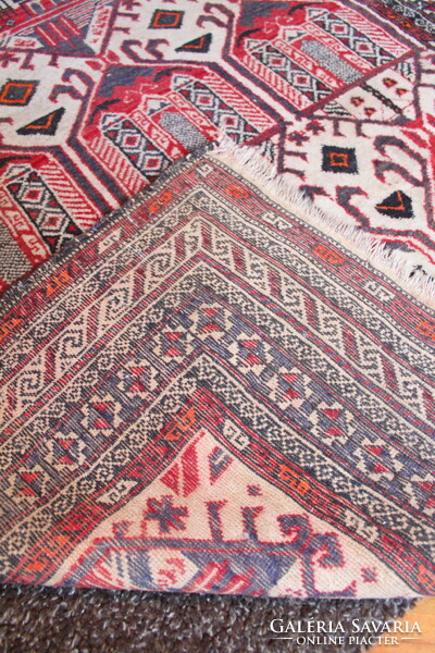 Antique Afghan rug