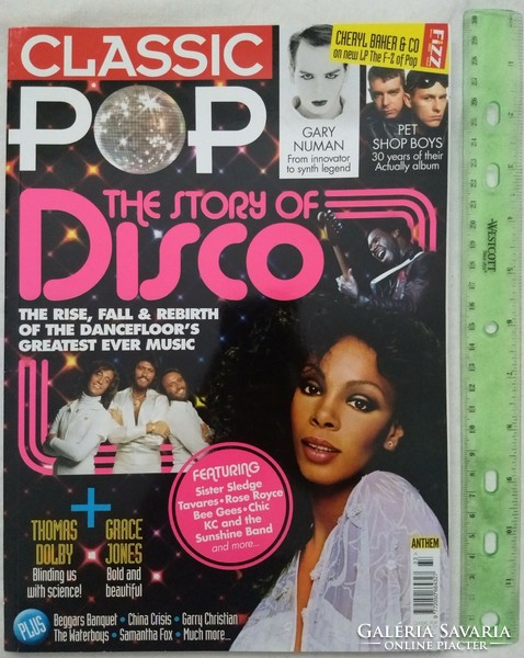 Classic Pop magazin 17/10 Bee Gees Gary Numan Thomas Dolby Pet Shop Boys Waterboys Bucks Fizz Verve