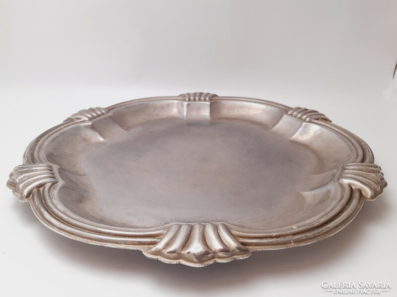 Silver-plated tray, 29 cm