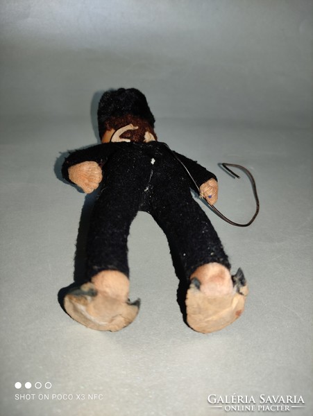 Antique chimney sweep figure doll Christmas tree decoration