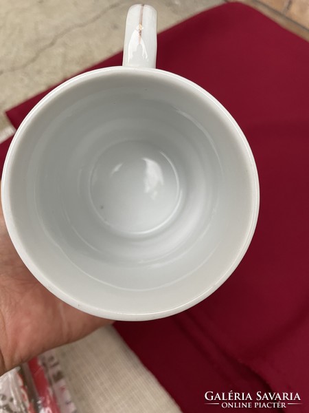 Alföldi porcelán retro zöld mintás bögre nosztalgia hagyaték  nagymama