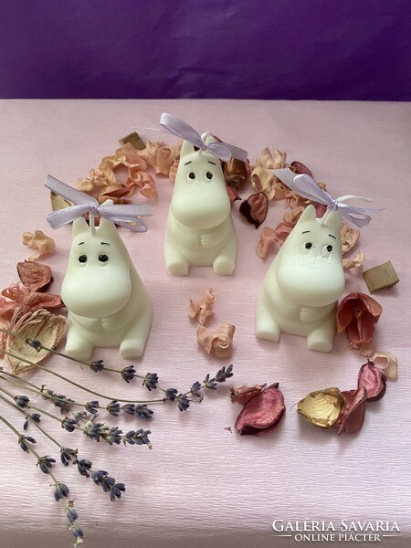 Moomin / moomin / hippopotamus candle
