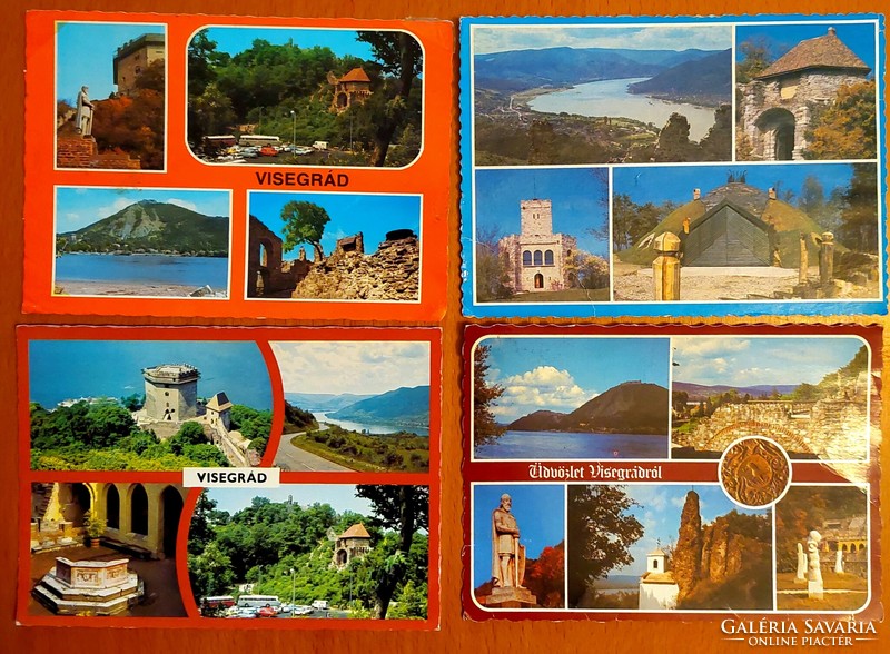 Postcard, Visegrád.