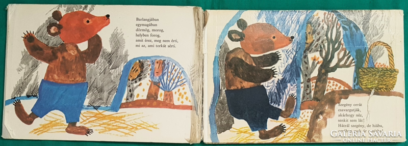 Anna dawn: the bear with a cold. Graphics: károly reich > children's and youth literature > leporello