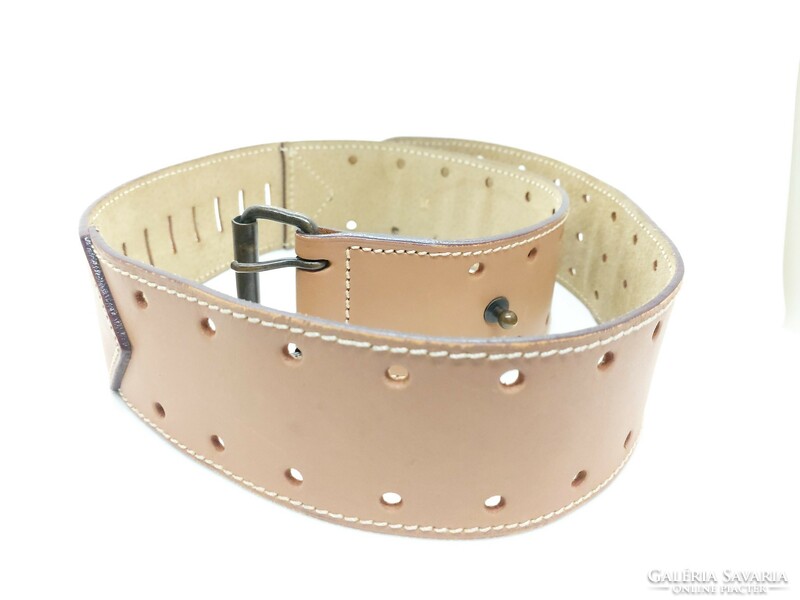 Csodaszép vintage Alaïa bőr öv, Alaïa Vintage leather belt -beautiful craftmanship