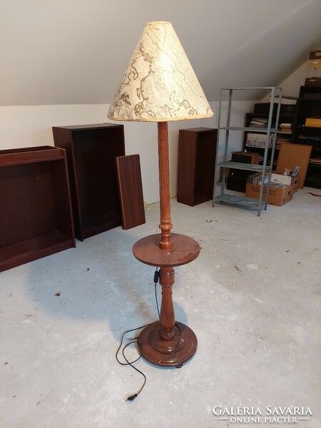 Retro wooden floor lamp, night lamp, under price