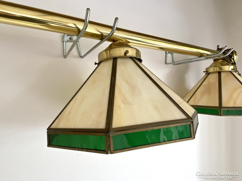 Billiard lamp with three lamps