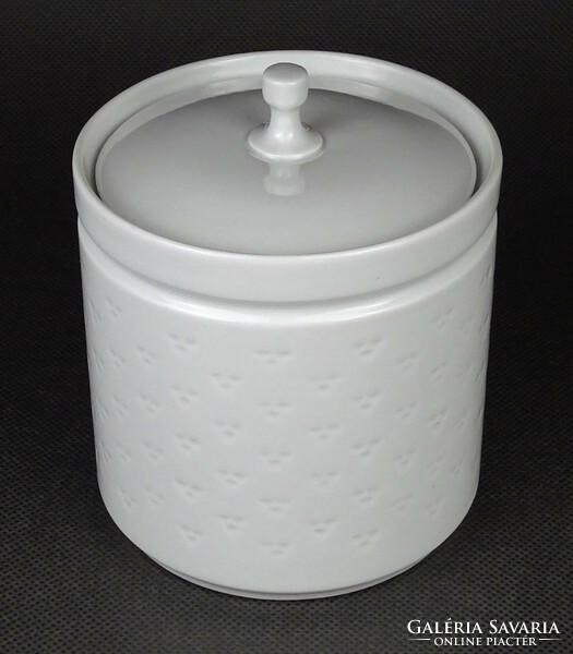 1O662 wallendorf porcelain jar 13 cm