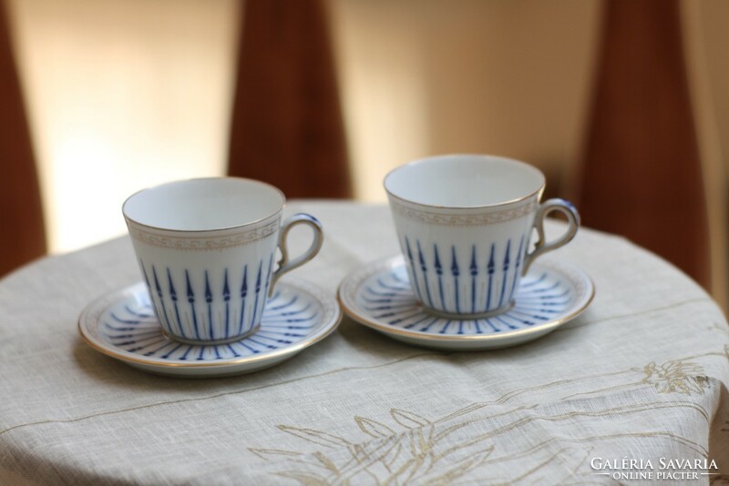 Pair of Carl Knoll coffee cups