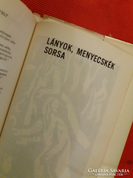 1974. László Sziklay: the flame of the fire is bright, one of the 1,200 copies published Slovak folk ballads madách