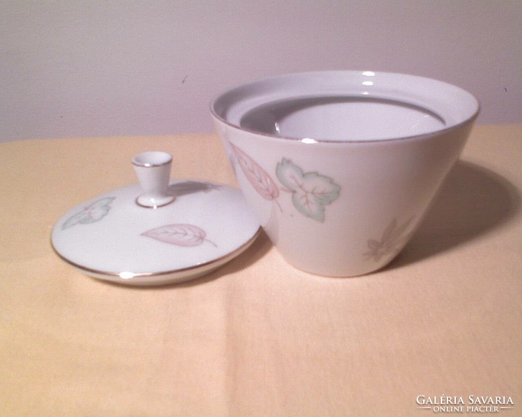 Seltmann porcelain sugar bowl + lid