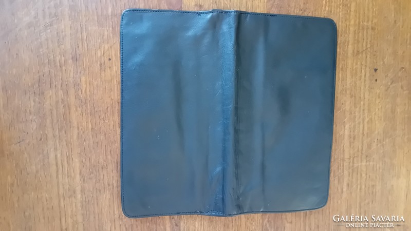 Leather file holder