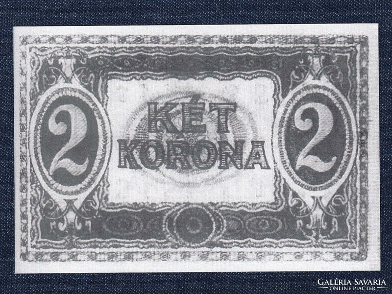 Hungary two kroner 1919 fantasy banknote (id64682)
