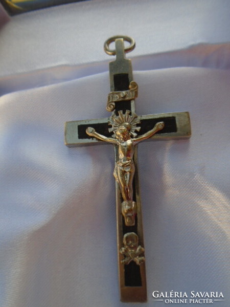 Crucifix, corpus, antique cross very beautiful live