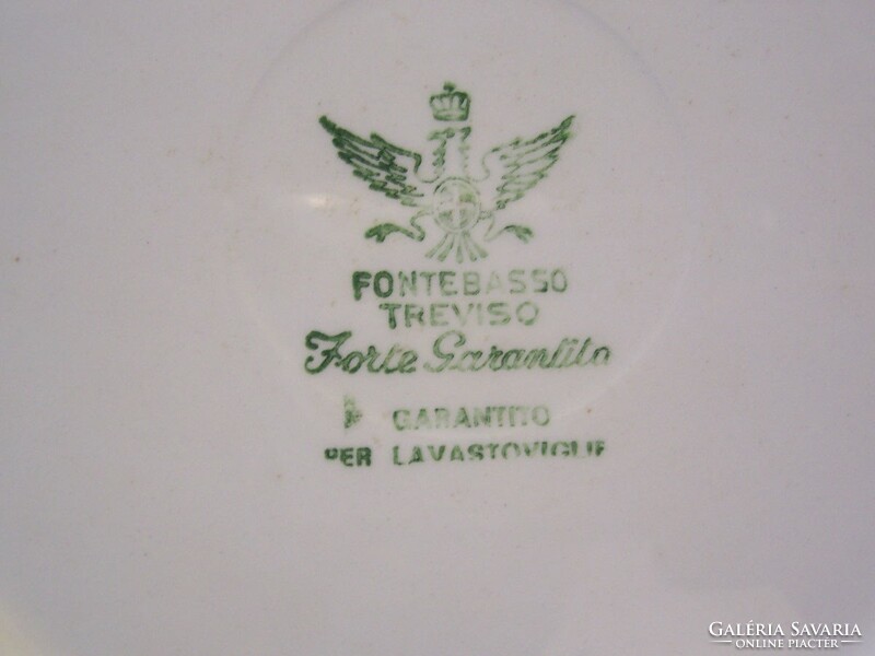 English style -fontebasso Italian plate