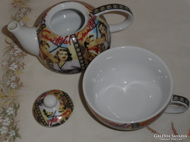 Grand hotel porcelain tea and coffee set (4 pcs.)