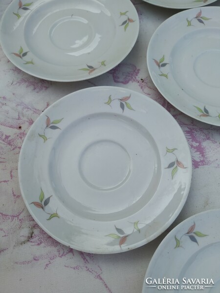 Alföldi porcelain small plate, coffee set plate, 7 pieces for sale!