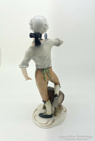 Goebel sörfőző sörivó porcelán figura FR29 TMK4 TMK1 19cm Bochmann