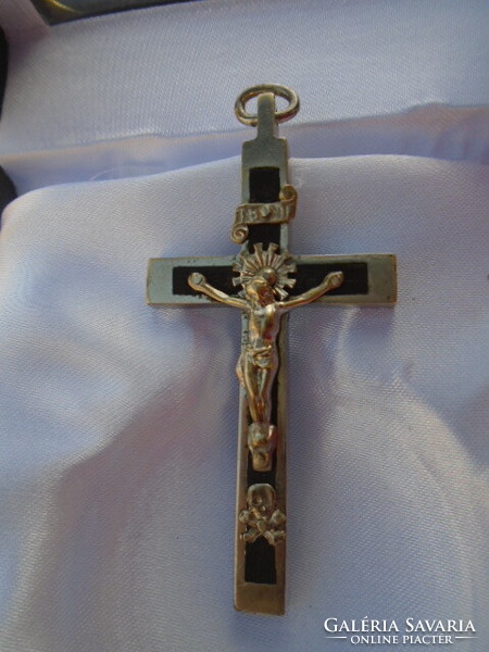 Crucifix, corpus, antique cross very beautiful live