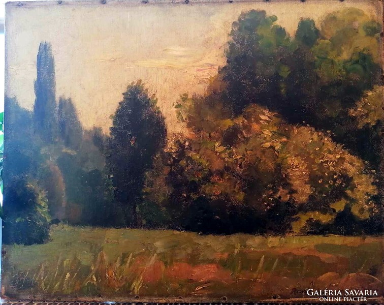 Gyula Rusti - landscape