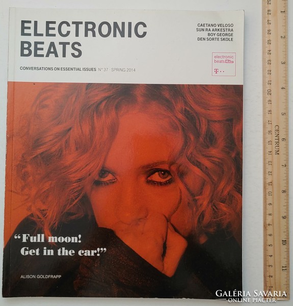 Electronic Beats magazin #37 2014 Goldfrapp Moroder Bob Dylan Boy George Sorte Skole Marshall Allen