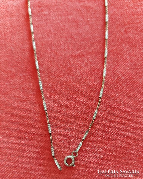 Italian silver necklace