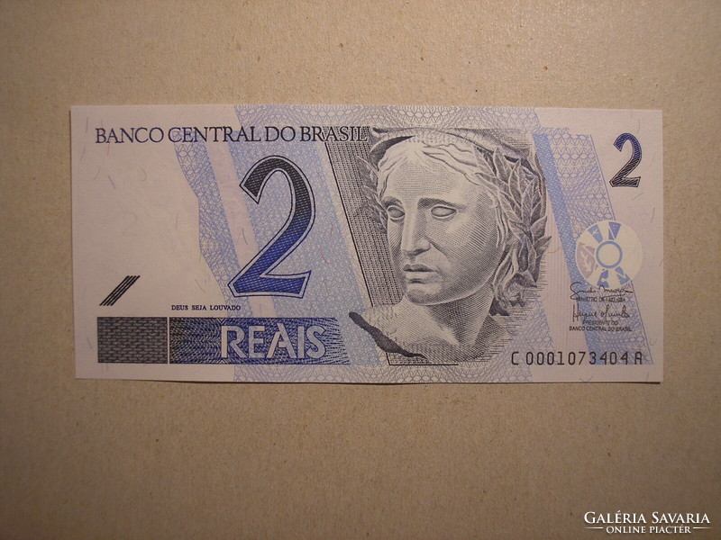 Brazil-2 reals 2009 unc