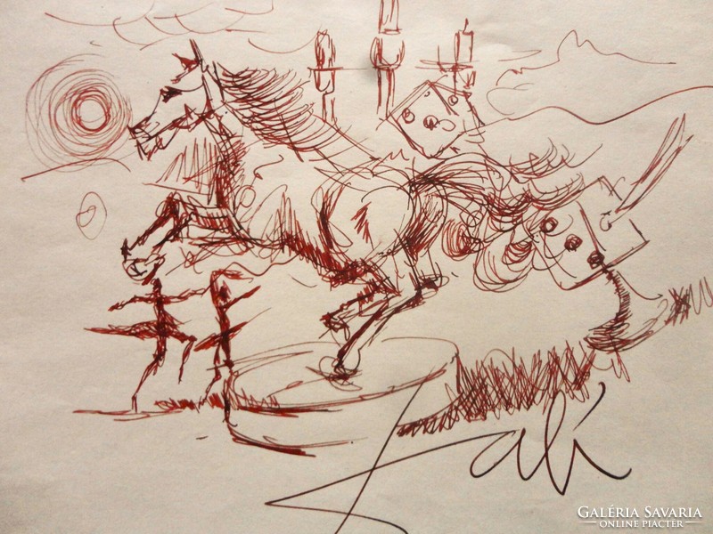 There is no halving offer when discounting Salvador dali study drawing!