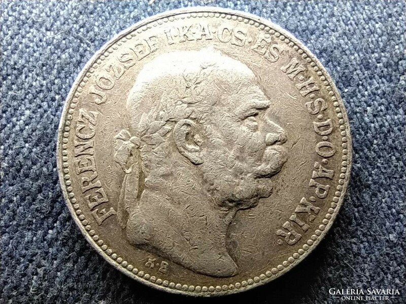 József Ferenc (1848-1916) .835 Silver 2 crowns circa 1914 (id80790)