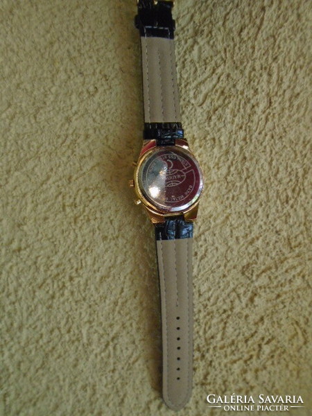 New women's luxury wristwatch with gold-plated steel case seiko mechanism s. With Epson al2ie werk