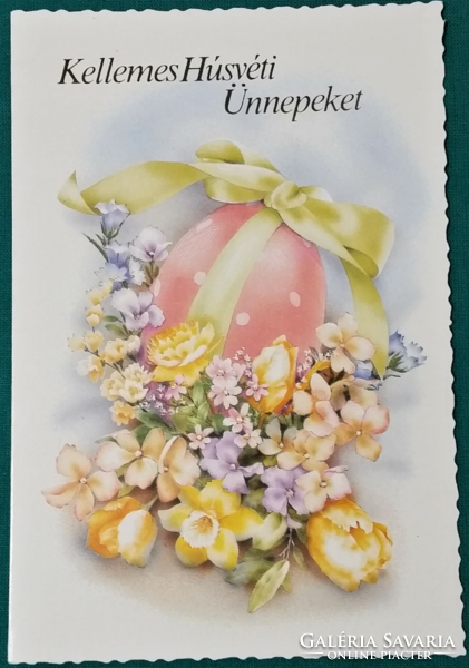 Floral Easter card