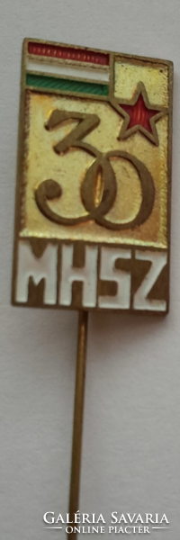 Nice badge 30 years of the MHSZ / Hungarian National Defense Association /