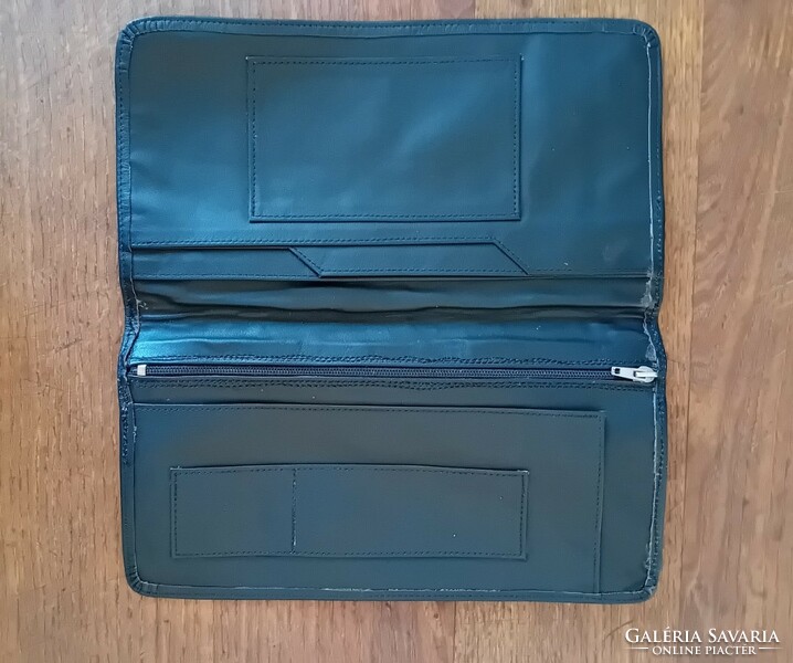 Leather file holder