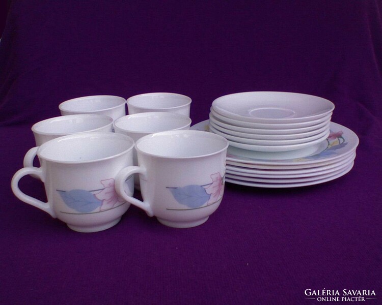 Arcopal porcelain coffee set 18 pcs