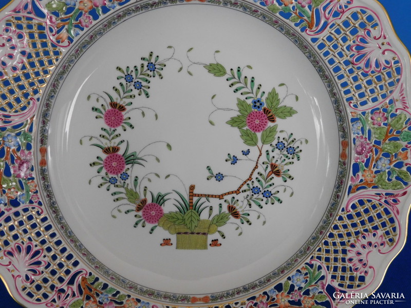 Herend Indian 39 cm wall bowl