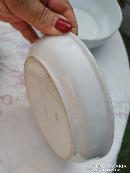 Zsolnay porcelán tál, ovális kínáló 2 db eladó!