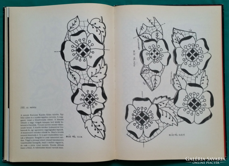 'Kardos Katalin: Kalocsai géphímzés - Művészetek > Népművészet> Kézimunka