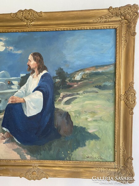 Zórád Géza, Jézus az olajfák hegyén festmény