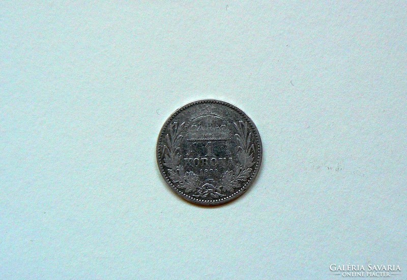 Silver one crown 1894 (5 g. 0.835) Rarer!