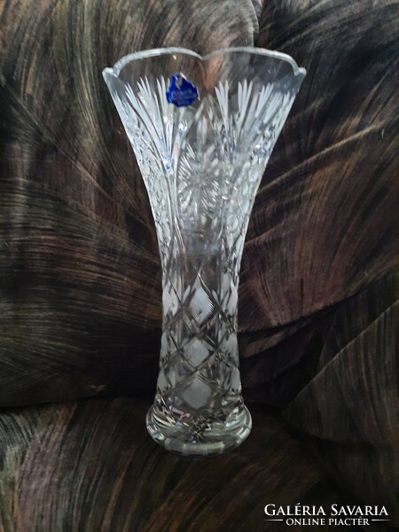 Grinding crystal/glass vase