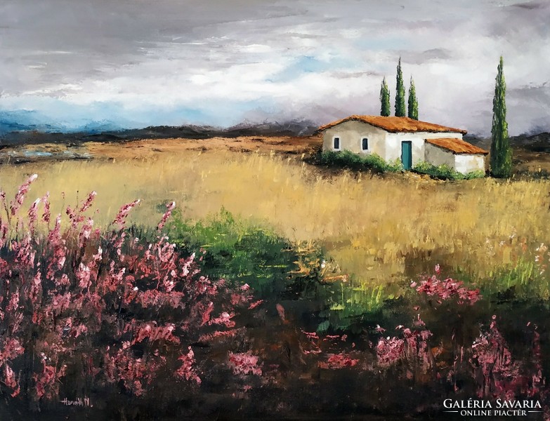 Mónica Horváth: oil painting