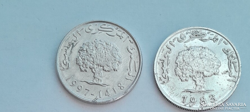 Tunézia ( 5 milliéme 1983)
